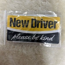 New - New Driver Bumper Sticker