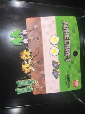 Minecraft Earring Set