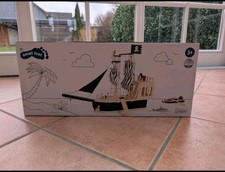 Small Foot Piratenschiff für Biegepuppen aus Holz Neu und Ovp