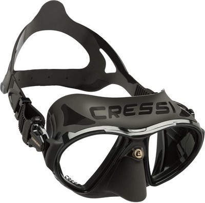 Cressi Zeus Diving Mask   Ultra Low Volume, Frameless Design with FOG STOP