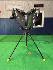 Spinball Wizard 3-Wheel Baseball Pitching Machine