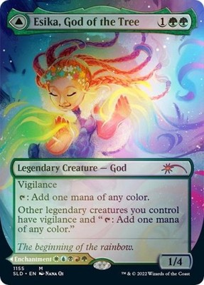 MTG English Esika, God of the Tree NM Foil Secret Lair
