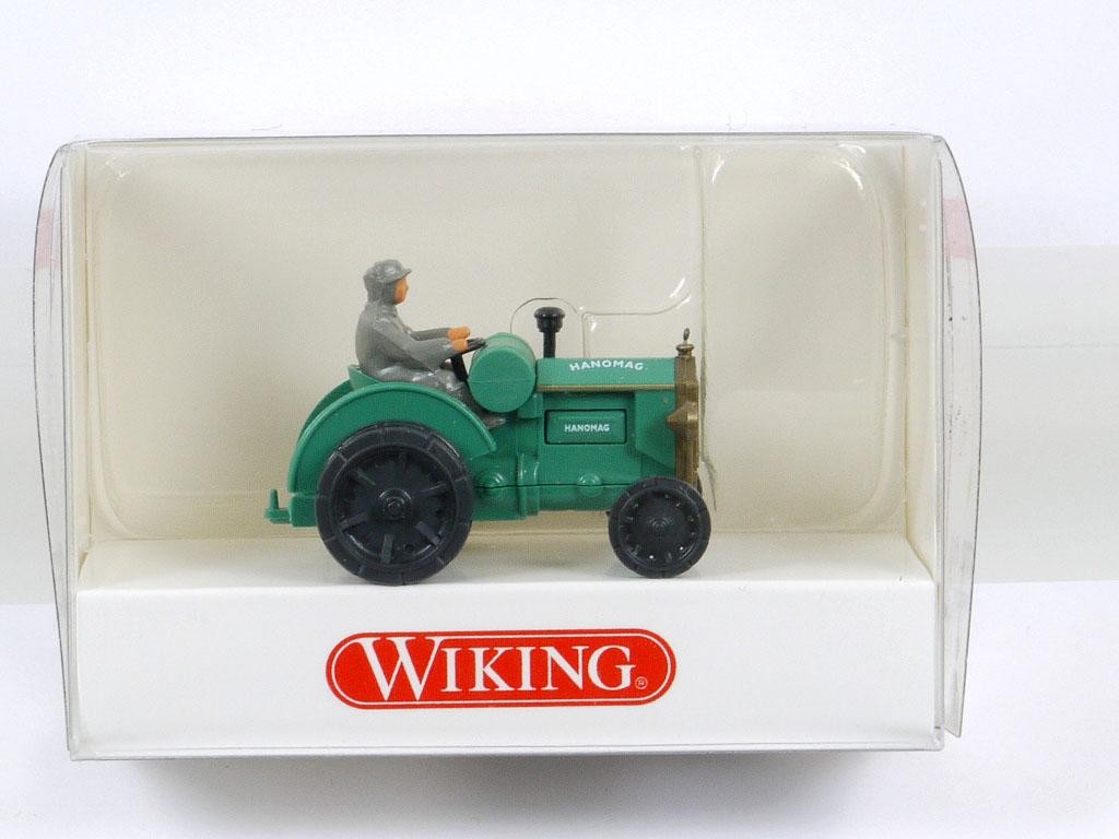 Wiking 8720127 Hanomag Tractor Green 1:87 Mint! OVP ST 1705-23-54