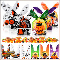Halloween SüßIgkeitstüTen 100 StüCk Hasenohren 6 Muster PartyzubehöR