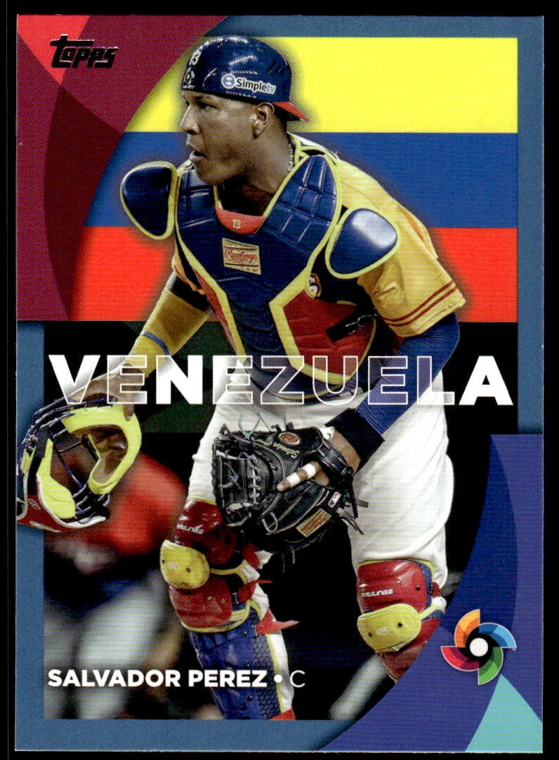 Salvador Perez trading card