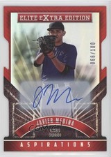 2015 Panini Elite Extra Edition Aspirations 66/100 Javier Medina #78 Auto 1p5