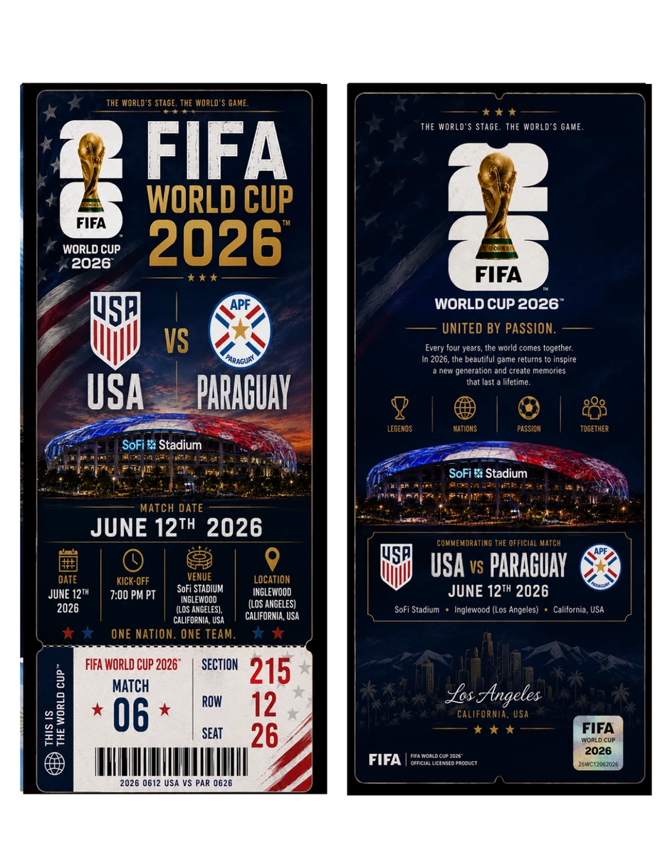 National Soccer Team Fan Tickets for sale | eBay