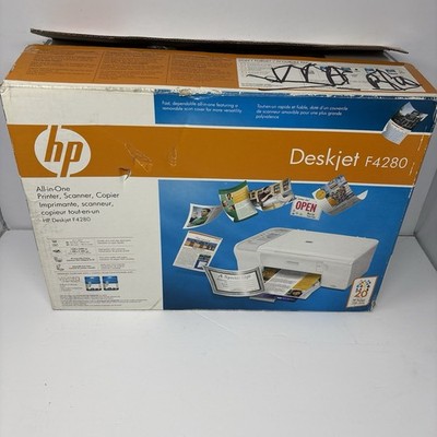 HP DeskJet F4280 All-In-One Inkjet Printer Scanner Copier Complete In Box