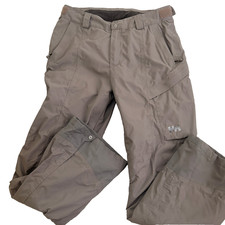 Helly Hansen Pants Mens M Gray Insulated Ski Snow Waterproof Tech