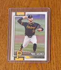 Topps 2026 Series 1 Base Player Number Variations Paul Skenes #100 Pirates