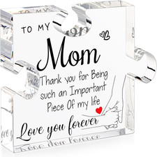 Gifts for Mom from Daughter Son - Best Mom Ever Gifts Unique Mother Birthday Acr