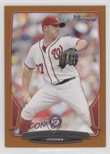 2013 Bowman Orange /250 Jordan Zimmermann #96