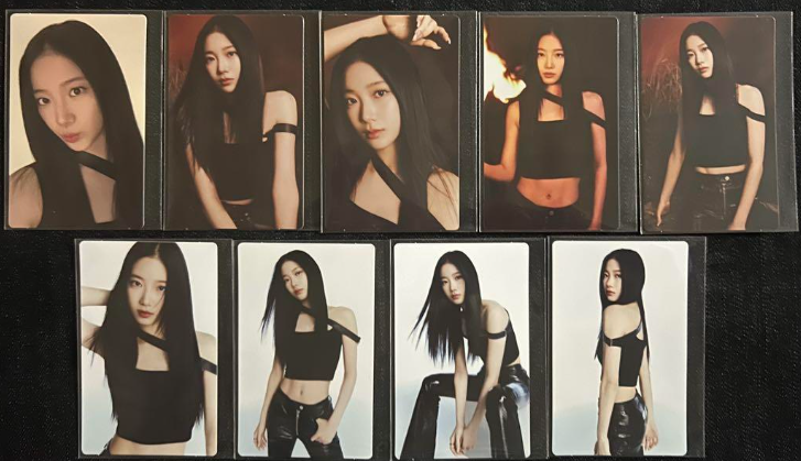 LE SSERAFIM FLAME RISES TOUR TRADING PHOTOCARD 2023 CONCERT