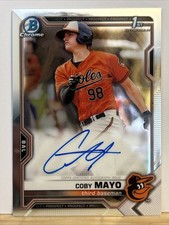 Coby Mayo Bowman Chrome 2021 Auto