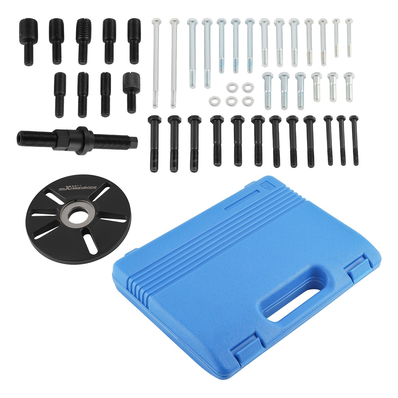 Harmonic Balancer Puller Removal & Install Tool Kit Timing Tool With Case