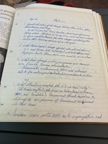Warren MI Fitzgerald High School yearbook 1970 Volume 20 Several Signatures, Pic - Photo 6/7