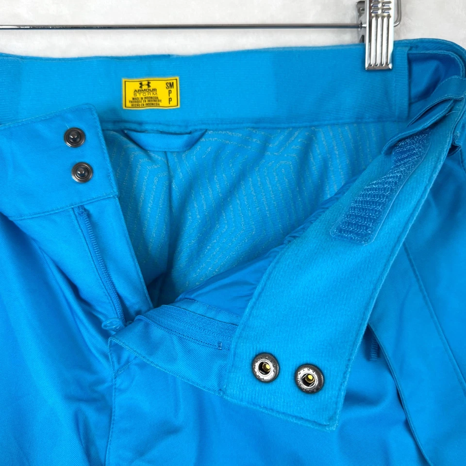 Under Armour Storm Primaloft Ombre Snowboard Ski Snow Flared Pants S Blue Green - Image 2 of 4