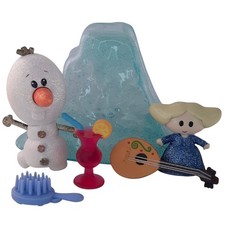 Disney Store Animators Collection Frozen Elsa Muñeca Figura Juego Accesorios Lote