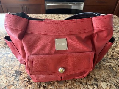 Miche Demi Base Retired Red Janet Shell Purse Set Magnetic Basic Handbag
