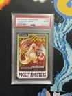 1997 Pocket Monsters Charizard Carddass Prism Psa 6 #006 ex - mint