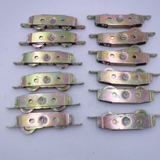 12 Pack Adjustable 1-1/4" Tandem Roller For Sliding Doors