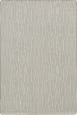 10x13 Milliken Gray Geometric Waves Area Rug Flow II ALPACA - Aprx 10 9 x 13 2