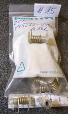 25x SIEMENS HF CHOKES V45235-V4003-A162 SILVER PLATED NOS Original Packaging