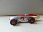 Vintage Dinky 23a Racing Car with Driver. Very near mint. All original 1946
