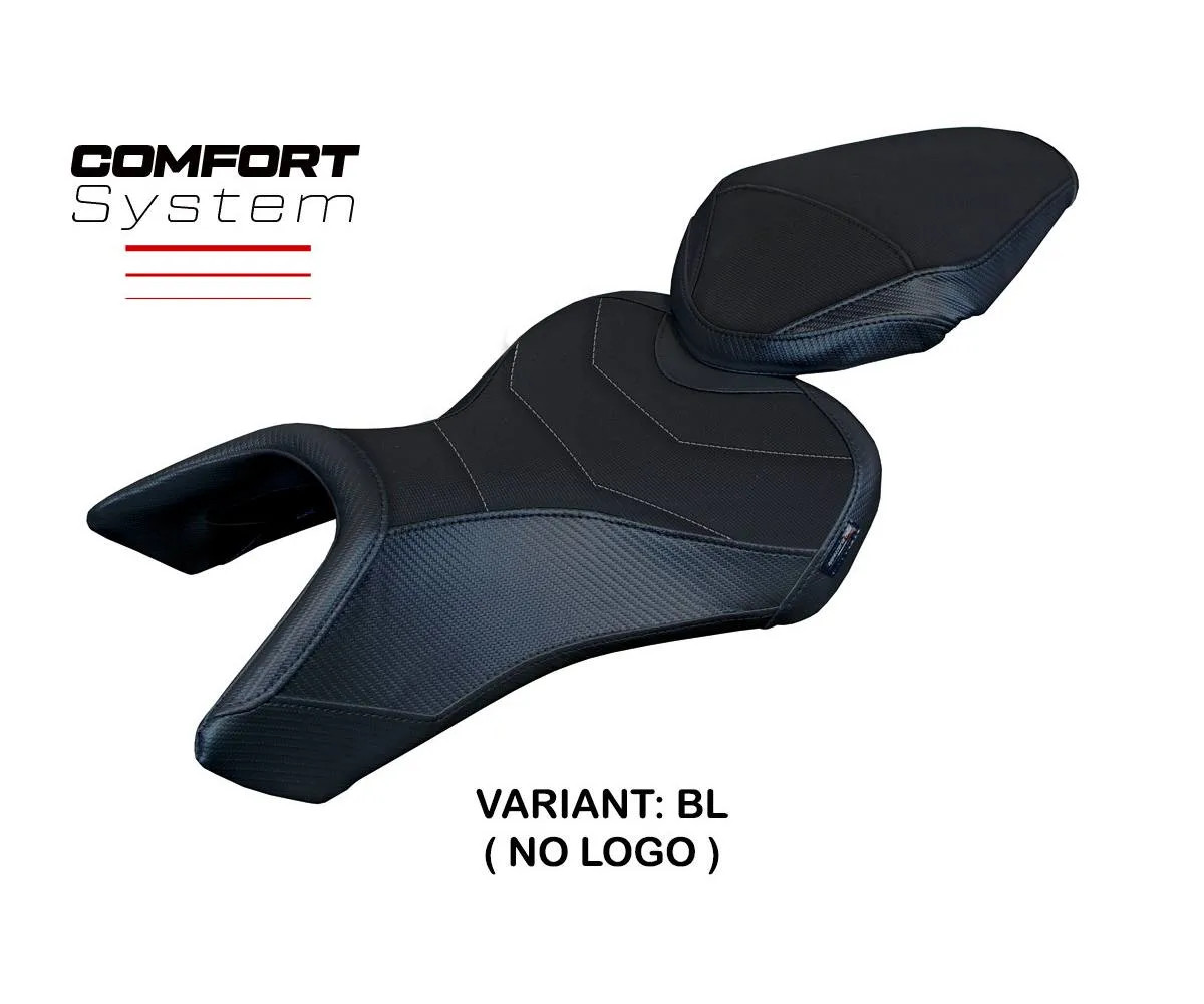 Seat cover Niigata Comfort Sys Black BL Tpz compatible SUZUKI GSX 8R 2023 2026