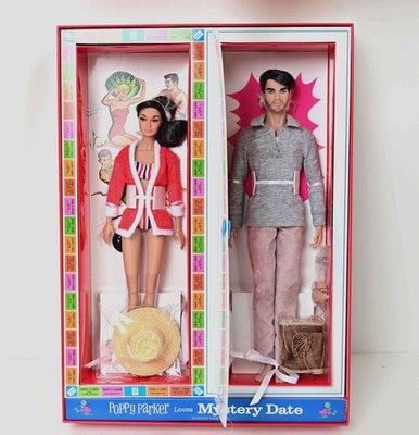 INTEGRITY TOYS POPPY PARKER MYSTERY DATE 2 DOLLS WITH STUD GIFT SET BEACH DATE