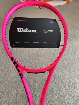 1 X Wilson CLASH 100L Neon Pink 4 3/8# 3 Lightweight (France