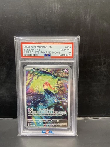 2023 Pokémon Paradox Rift Pokémon Center ETB Promo SVP #065 Scream Tail PSA 10