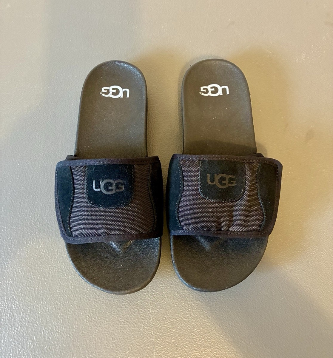 UGG Unisex Slide Sandals Size 8.5 Black Casual Beach Summer Footwear Ugg Summer Slides | Foot Locker main image 3