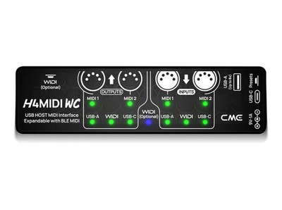 CME H4MIDI WC USB Host MIDI Interface MIDI UTILITY - NEW - PERFECT CIRCUIT