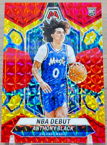 Anthony Black 2023-24 Panini Mosaic 22/75 Red Reactive NBA Debut RC #263