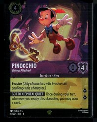 Pinocchio - Strings Attached 61/204 Reign of Jafar Cold Foil
