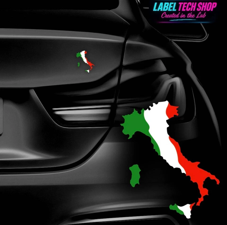 1x Italia/Italien Aufkleber Stiefel 5×5,5cm Flagge Italien Adesivo Sticker 032 - Bild 3 von 4