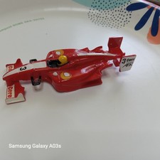 AFX Formula Slot Car Body Only Half Wing Missing