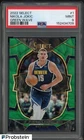 2022 Panini Select Basketball Green Wave Nikola Jokic #1 PSA 10