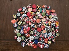 Lot Of 100 Baseball Shoe Charms