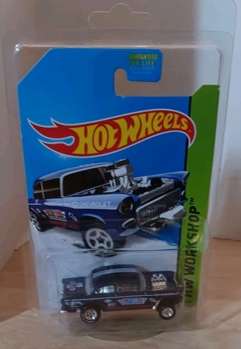 Hot Wheels SUPER TREASURE HUNT ‘55 Chevy Bel Air Gasser - Picture 12 of 13