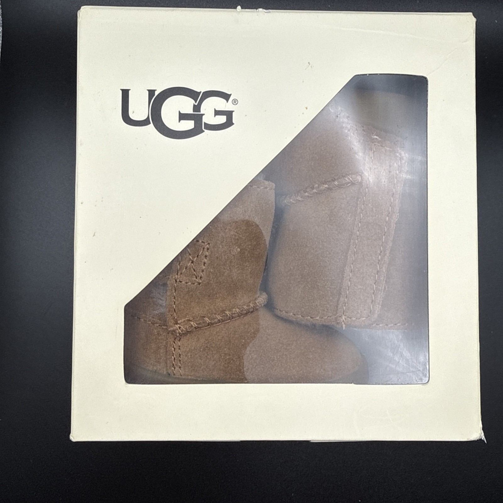 UGG Classic Ultra Mini Boots In Chestnut - Toddler Size 0/1 New In Box.
