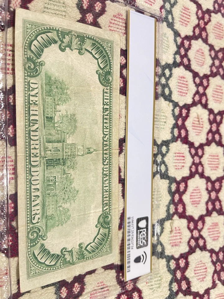 1929 Federal Reserve Chicago One Hundred Dollar Bill PCGS 25 FR 1890G 💎💎💎 - Image 3 of 4