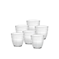 Duralex Gigogne Glass Tumbler, Set of 6, Clear