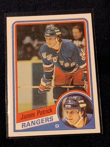 1984 Topps Hockey James Patrick #112 PSA 6.5
