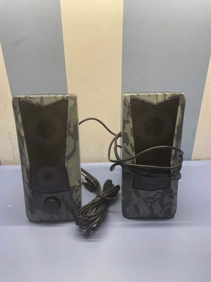 Trust Gaming GXT 606 Javv Casse PC Da Gaming 2.0, 12 W, Casse RGB, Alimentazione - Immagine 3 di 4