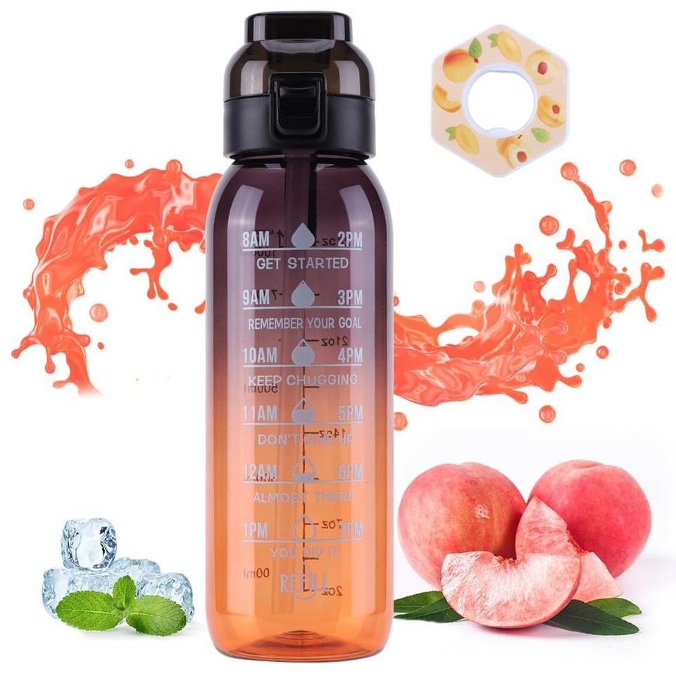 Reine Kupferflasche – 950 Ml, Auslaufsicher & Gesundheitsfördernd Für Ayurvedisches Wasser