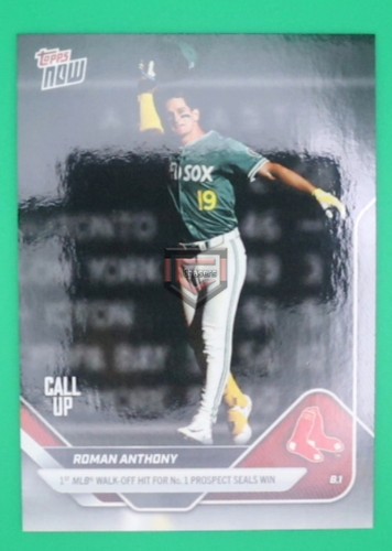 2025 Topps Now 494 Roman Anthony