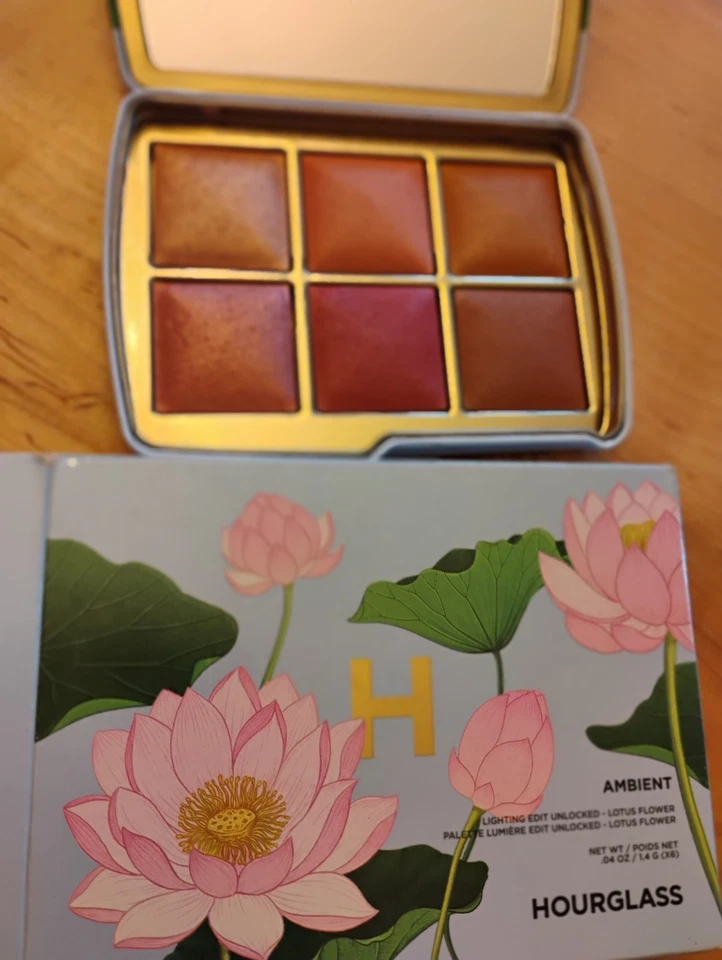 Hourglass Ambient LOTUS Lighting Palette Limited Edition Lotus Flower NEW IN BOX - Image 3 of 4