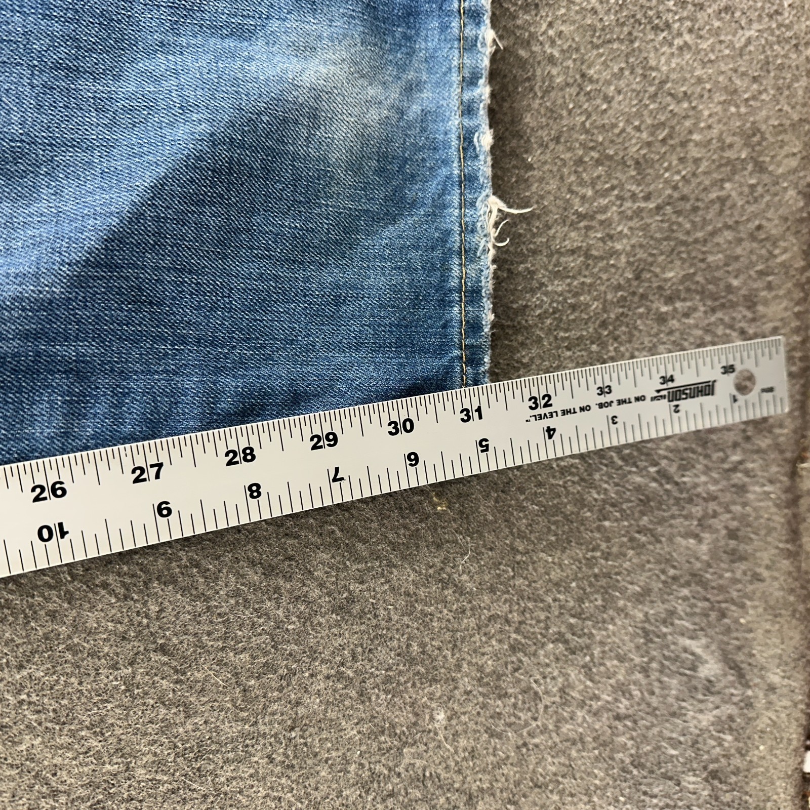 True Religion Jordan Jeans Women 27 Blue Medium Wash Straight Leg Button Fly USA thumbnail 11